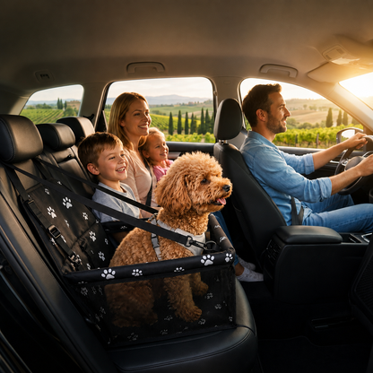 Petzento - Seggiolino Auto Sicuro per Cani .