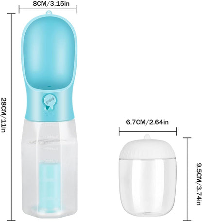 Petzento- Borraccia Portatile per Cani – Acqua Sempre con Te